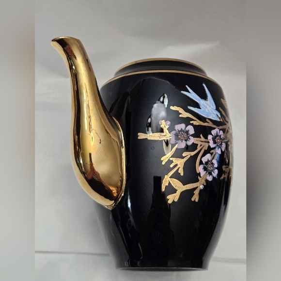 Gibsons, antique, hand-painted Teapot - Picture 3 of 11